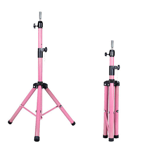 155cm Adjustable Stand Mannequin Head Hairdressing Training Head Stand