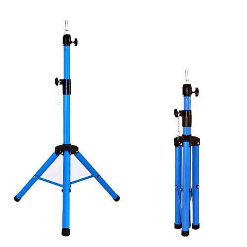 155cm Adjustable Stand Mannequin Head Hairdressing Training Head Stand