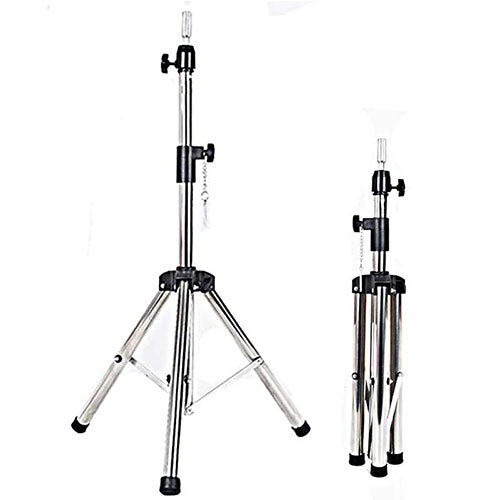 155cm Adjustable Stand Mannequin Head Hairdressing Training Head Stand