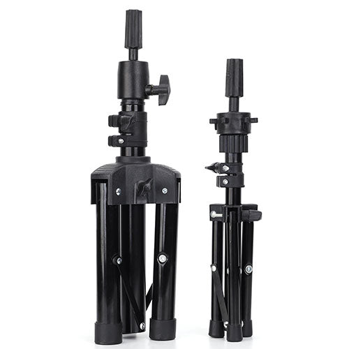 70cm adjustable mannequin head tripod training head model stand