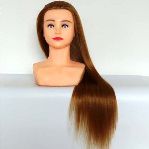 70cm color mannequin head training head with shoulder head model