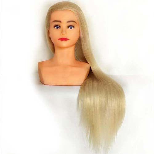 70cm color mannequin head training head with shoulder head model