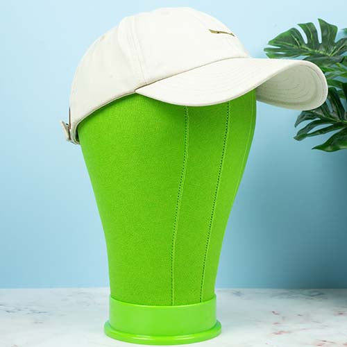 Canvas block head mannequin head with stand color cloth head model