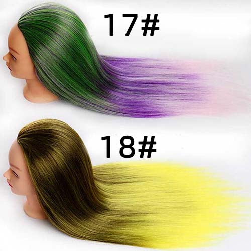 26 inch mannequin head hair style training head human head model