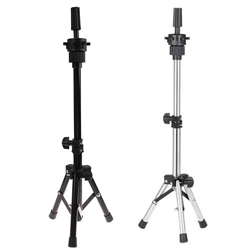 58cm adjustable mannequin head tripod training head model stand