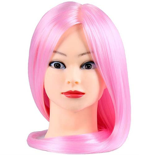 26-28 inch mannequin head long hair styling training head human head model