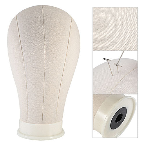 Canvas block styling head display styling head model wig training model