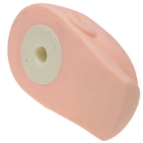 Training mannequin flat head practice soft silicone training head mannequin