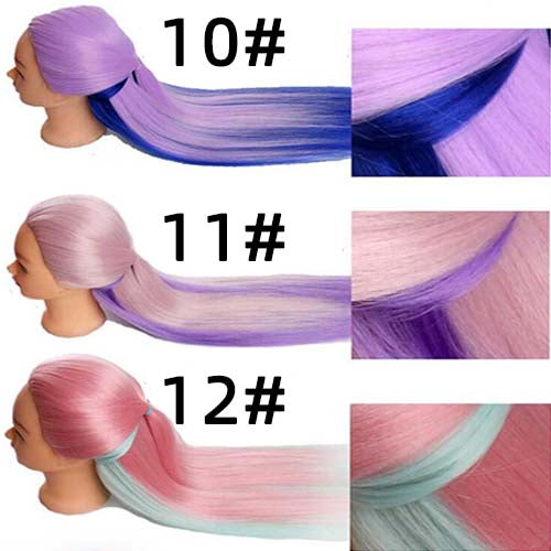 26 inch mannequin head hair style training head human head model