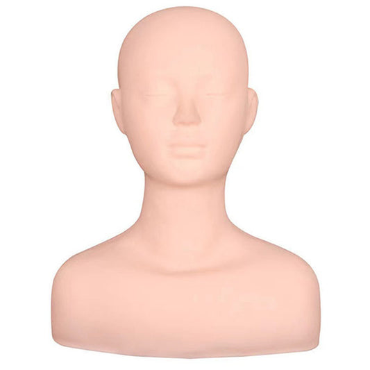 Beauty model headband shoulder dummy head mold massage acupoint head mold